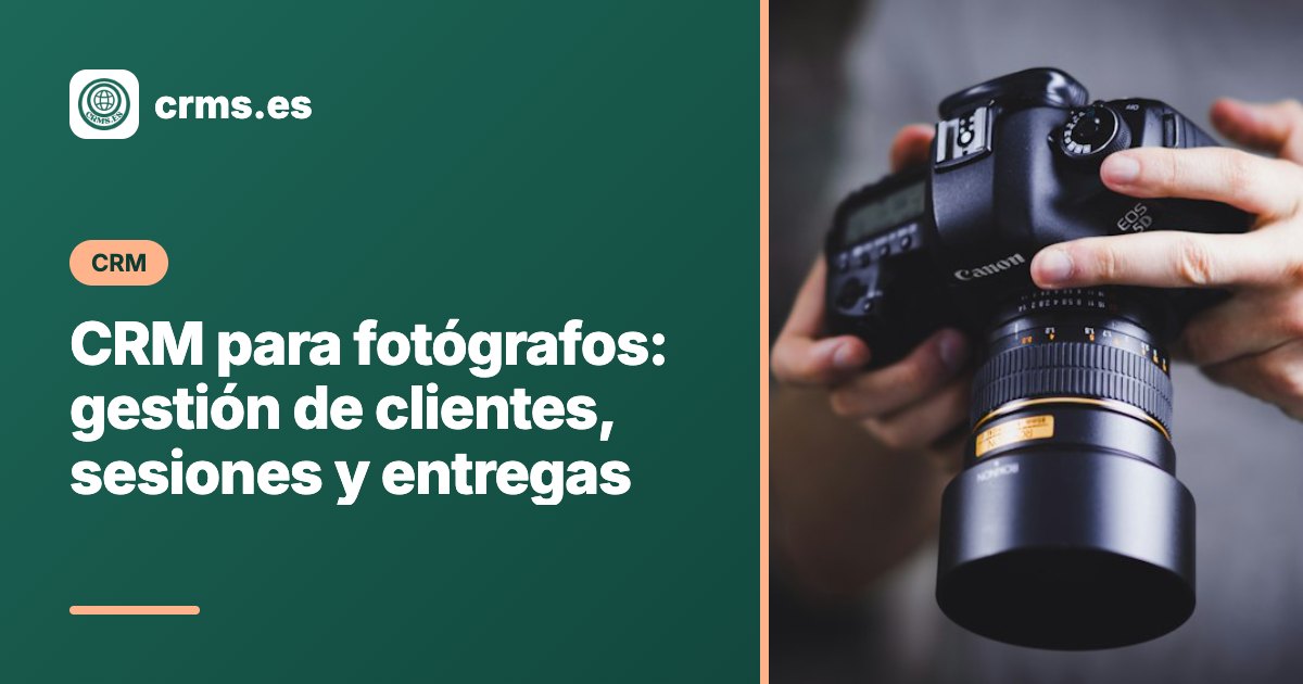 CRM para fotógrafos